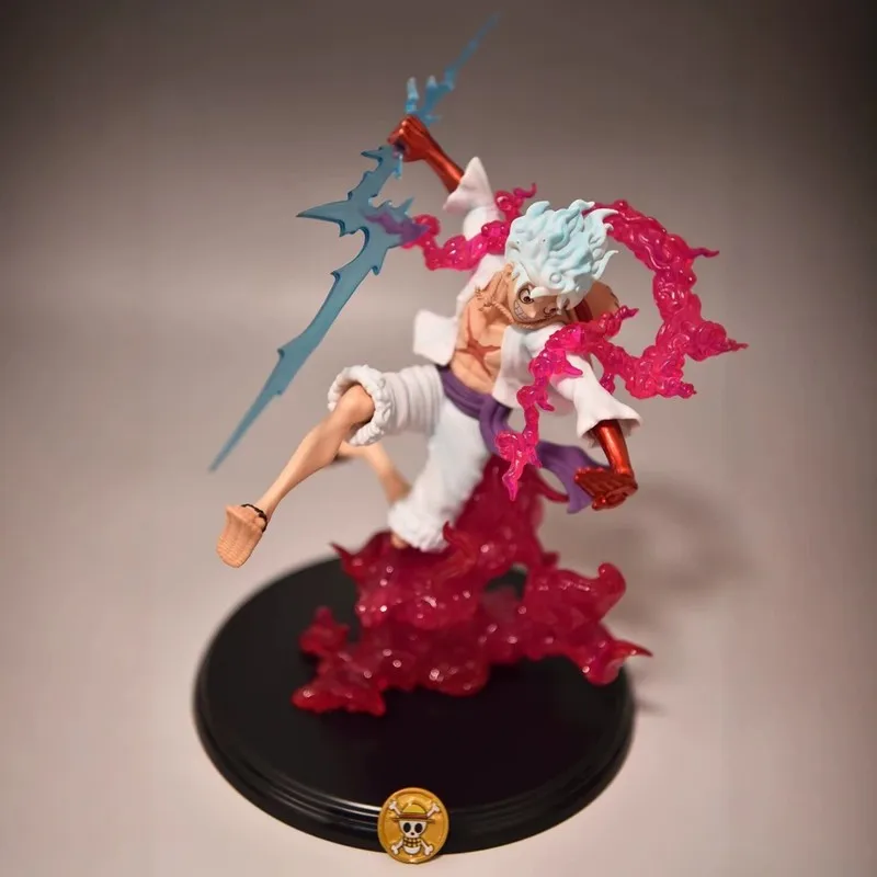 20CM Anime One Piece Sun God Nika Luffy Action Figure Scene Desktop Ornament Collectible Toys Statue Model Otaku Surprise Gift
20CM Anime One Piece Sun God Nika Luffy Action Figure Scene Desktop Ornament Collectible Toys Statue Model Otaku Surprise Gift