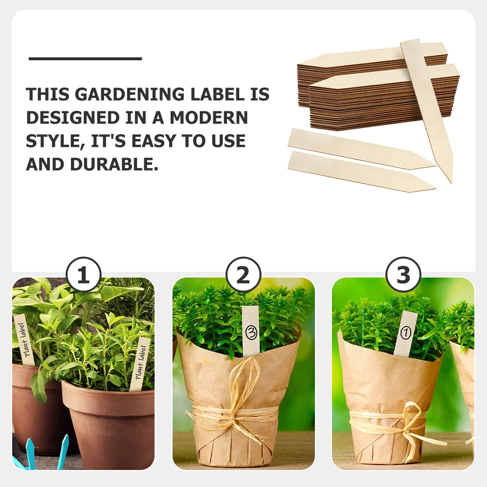 30pcs Wooden Plant Labels Durable Markers for Home L scaping Greenhouses Outdoor Decor Bonsai Tags
30pcs Wooden Plant Labels Durable Markers for Home L scaping Greenhouses Outdoor Decor Bonsai Tags