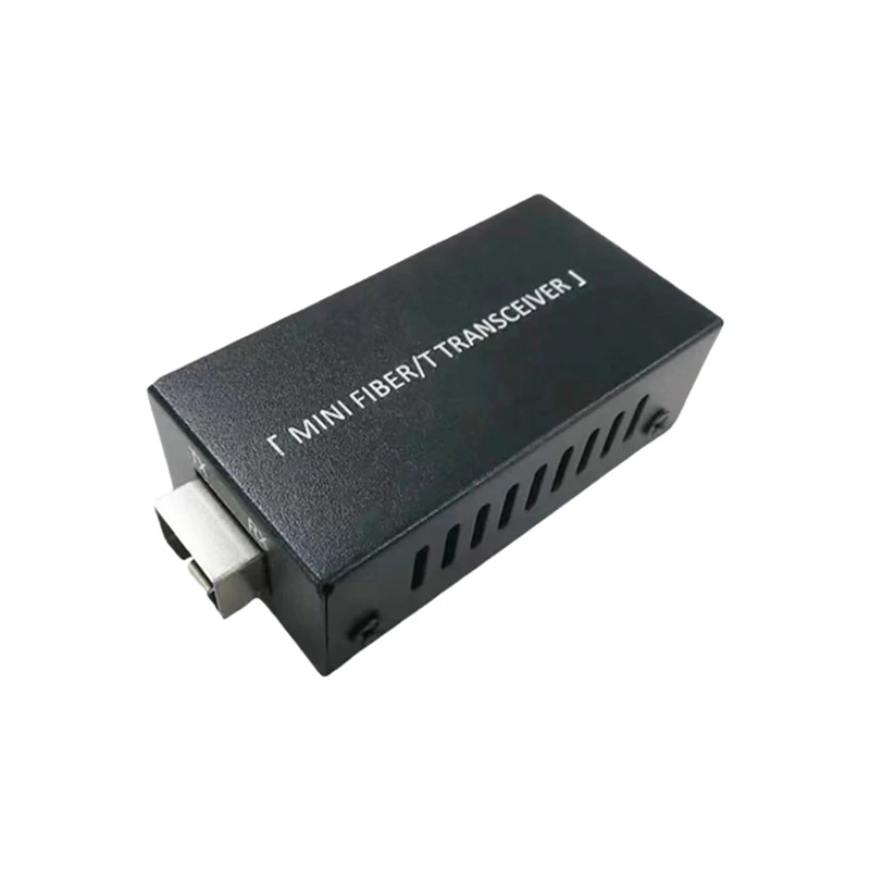 1 PCS RJ45 Fiber Optic Transceiver Black Metal 100/1000M Fiber Optic Transceiver
1 PCS RJ45 Fiber Optic Transceiver Black Metal 100/1000M Fiber Optic Transceiver