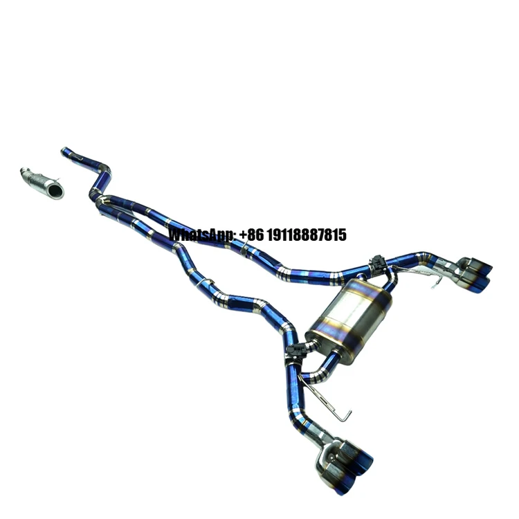 Racing Performance Titanium Full Set Parts New Condition Catback Exhaust for 2023 for BMW X3 M40i
Racing Performance Titanium Full Set Parts New Condition Catback Exhaust for 2023 for BMW X3 M40i