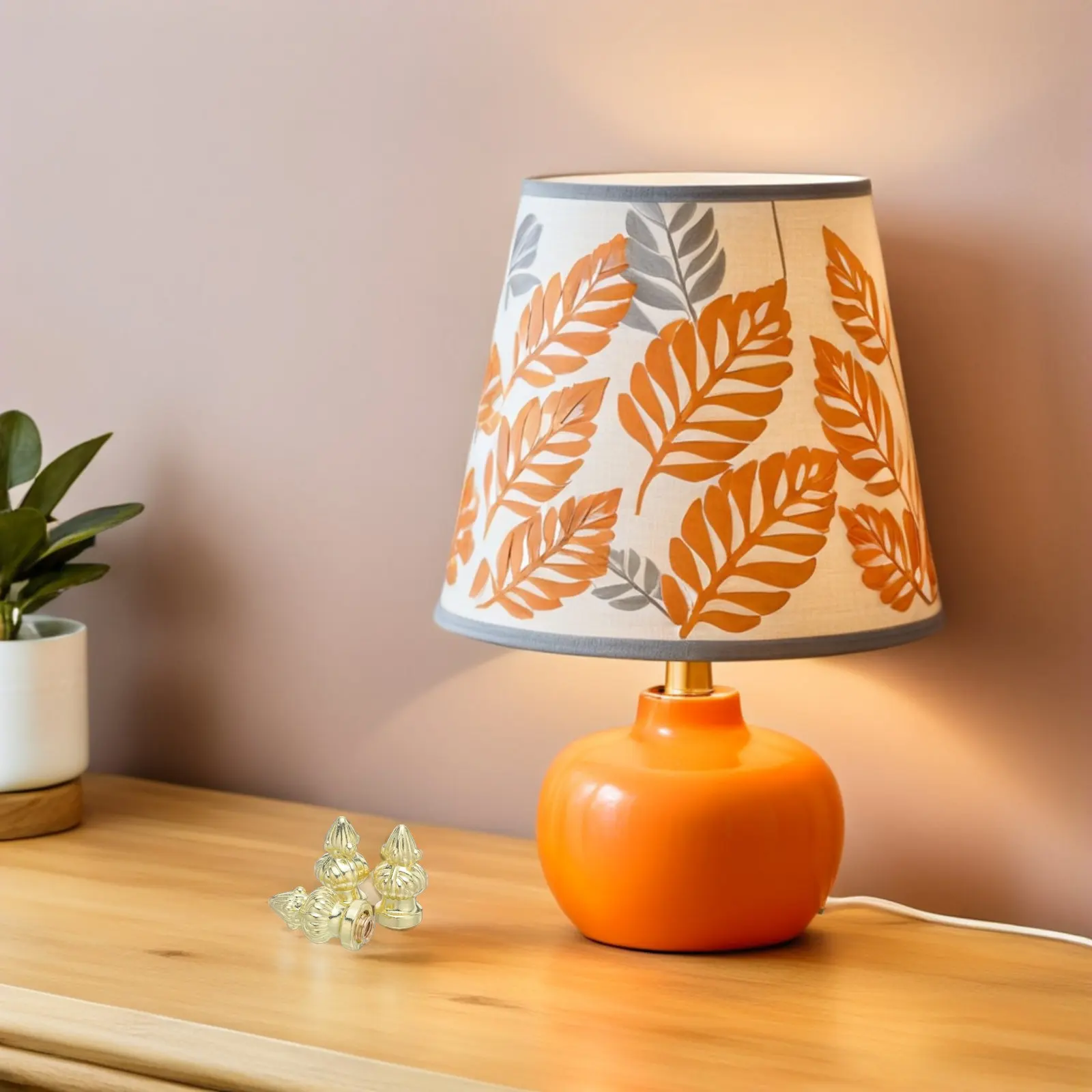 3Pcs Brass Lamp Shade Finial Pineapple Design M10 Screw Cap with M6 Adapter for Table Floor Lamps Decor Lamp Finial
3Pcs Brass Lamp Shade Finial Pineapple Design M10 Screw Cap with M6 Adapter for Table Floor Lamps Decor Lamp Finial