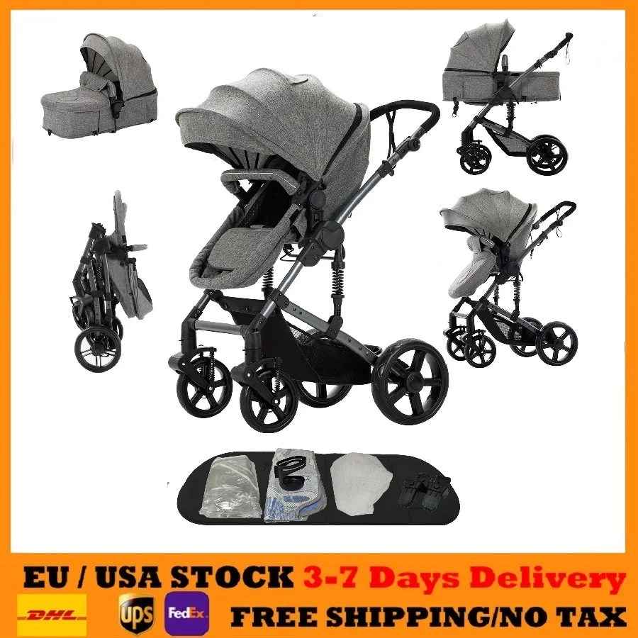 Reenborn 2 in 1 Baby Stroller Baby Carriage Lightweight Stroller Travel System Stroller One Hand Fold Stroller for Travel,Canopy
Reenborn 2 in 1 Baby Stroller Baby Carriage Lightweight Stroller Travel System Stroller One Hand Fold Stroller for Travel,Canopy