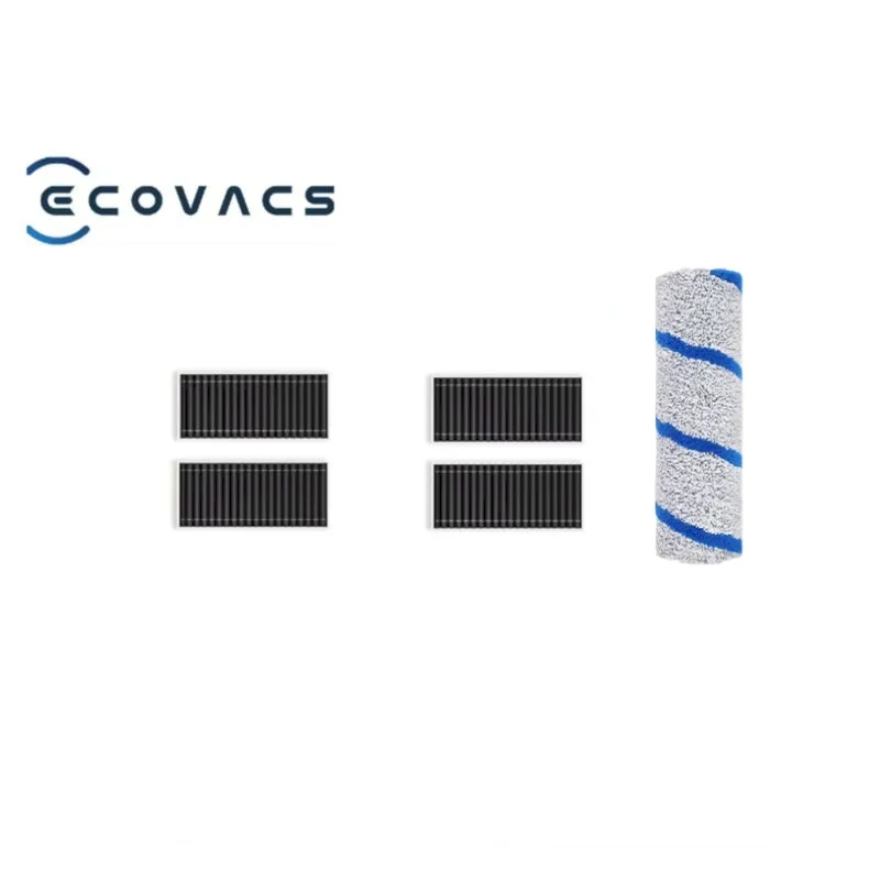 Оригинальный комплект аксессуаров ECOVACS DEEBOT X11 OmniCyclone: 4 фильтра для робота, 1 ролик для мытья полов HA49
Оригинальный комплект аксессуаров ECOVACS DEEBOT X11 OmniCyclone: 4 фильтра для робота, 1 ролик для мытья полов HA49