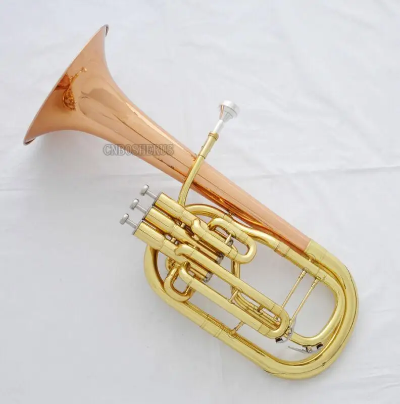 High-Quality Brand New Eb Alto Horn 3 Piston Rose COPPER Bell With Case
High-Quality Brand New Eb Alto Horn 3 Piston Rose COPPER Bell With Case