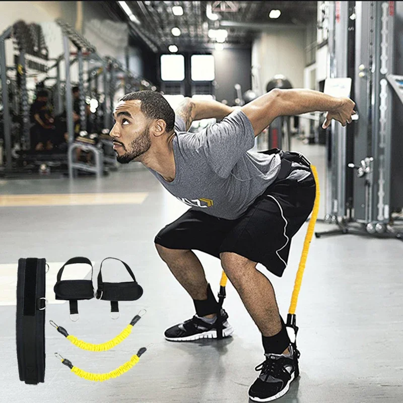 Fitness Bounce Trainer Rope Resistance Band Basketball Rope Leg Strength Training Agility Pull Strap Jump Trainer Elastic Bands
Fitness Bounce Trainer Rope Resistance Band Basketball Rope Leg Strength Training Agility Pull Strap Jump Trainer Elastic Bands