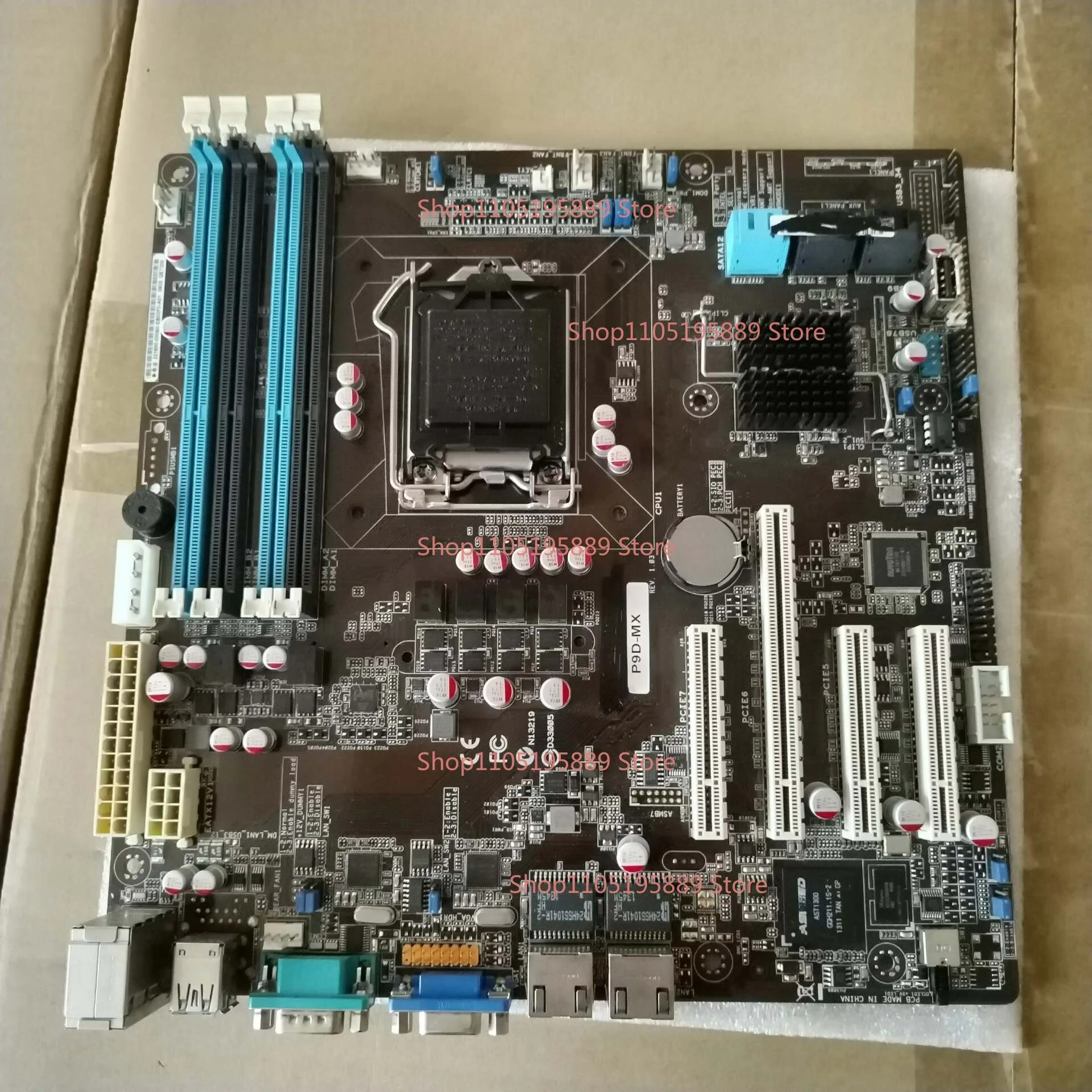 For ASUS P9D-MX Server Main Board, 1150 Pin Interface, Support Workstation Server
For ASUS P9D-MX Server Main Board, 1150 Pin Interface, Support Workstation Server
