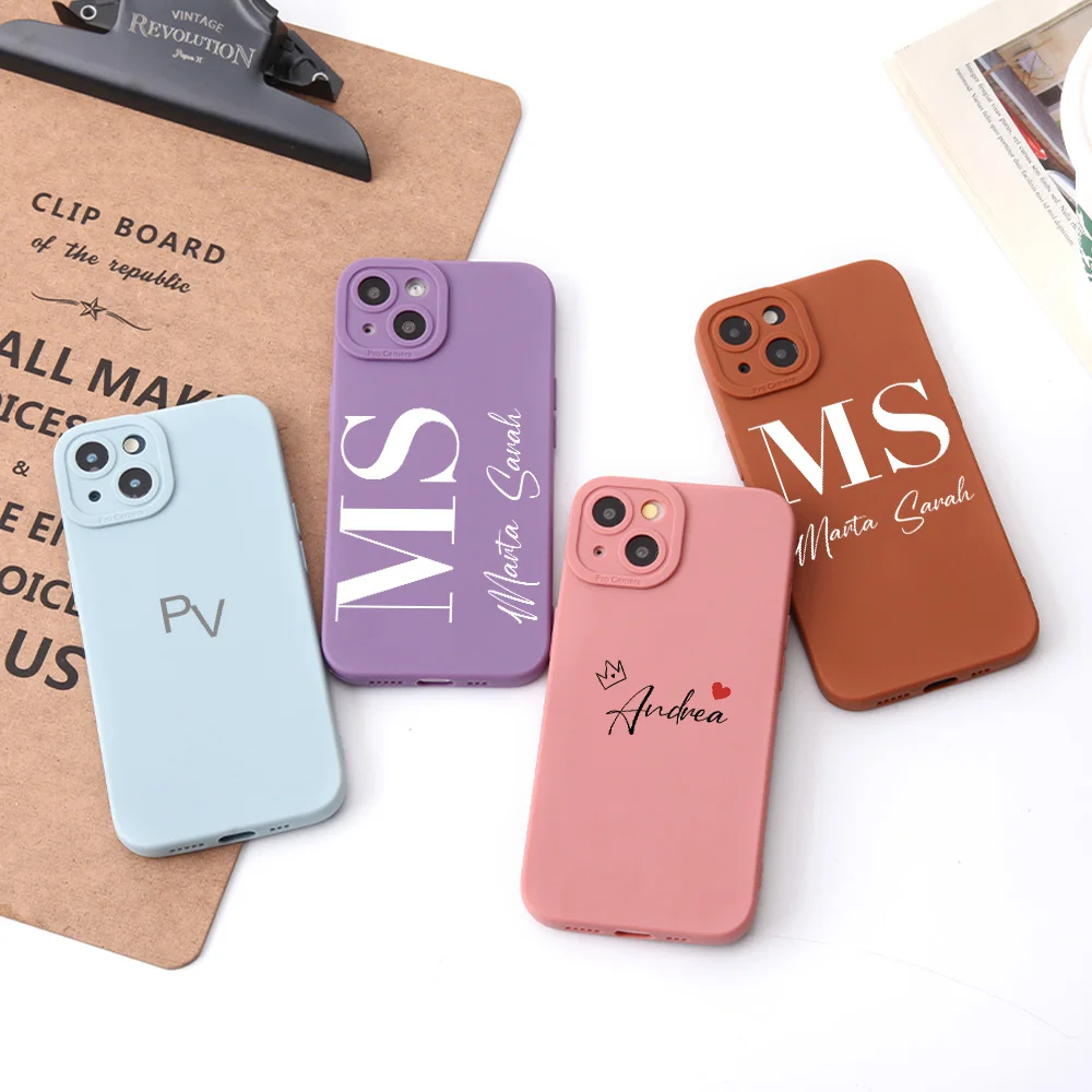 Personalise Custom Name Silicone Cover Love Heart for iPhone 13 Pro Max Case Cute 11 12 7 X XR SE 2020 8 Plus For iPhone 13 Case
Personalise Custom Name Silicone Cover Love Heart for iPhone 13 Pro Max Case Cute 11 12 7 X XR SE 2020 8 Plus For iPhone 13 Case