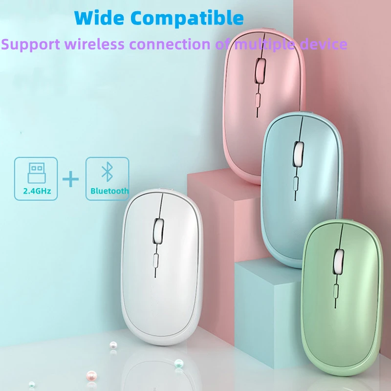 Wireless Mouse Rechargeable Bluetooth Silent Ergonomic Computer For iPad Mac Tablet Phone Macbook Air Laptop PC Gaming Home
Wireless Mouse Rechargeable Bluetooth Silent Ergonomic Computer For iPad Mac Tablet Phone Macbook Air Laptop PC Gaming Home