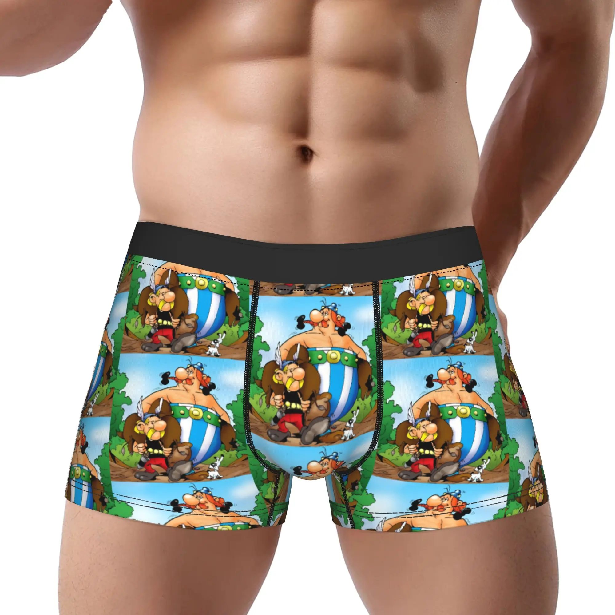 Asterix Forest Walk Underwear Man Polyester Boxer Briefs Underpants Printed
Asterix Forest Walk Underwear Man Polyester Boxer Briefs Underpants Printed