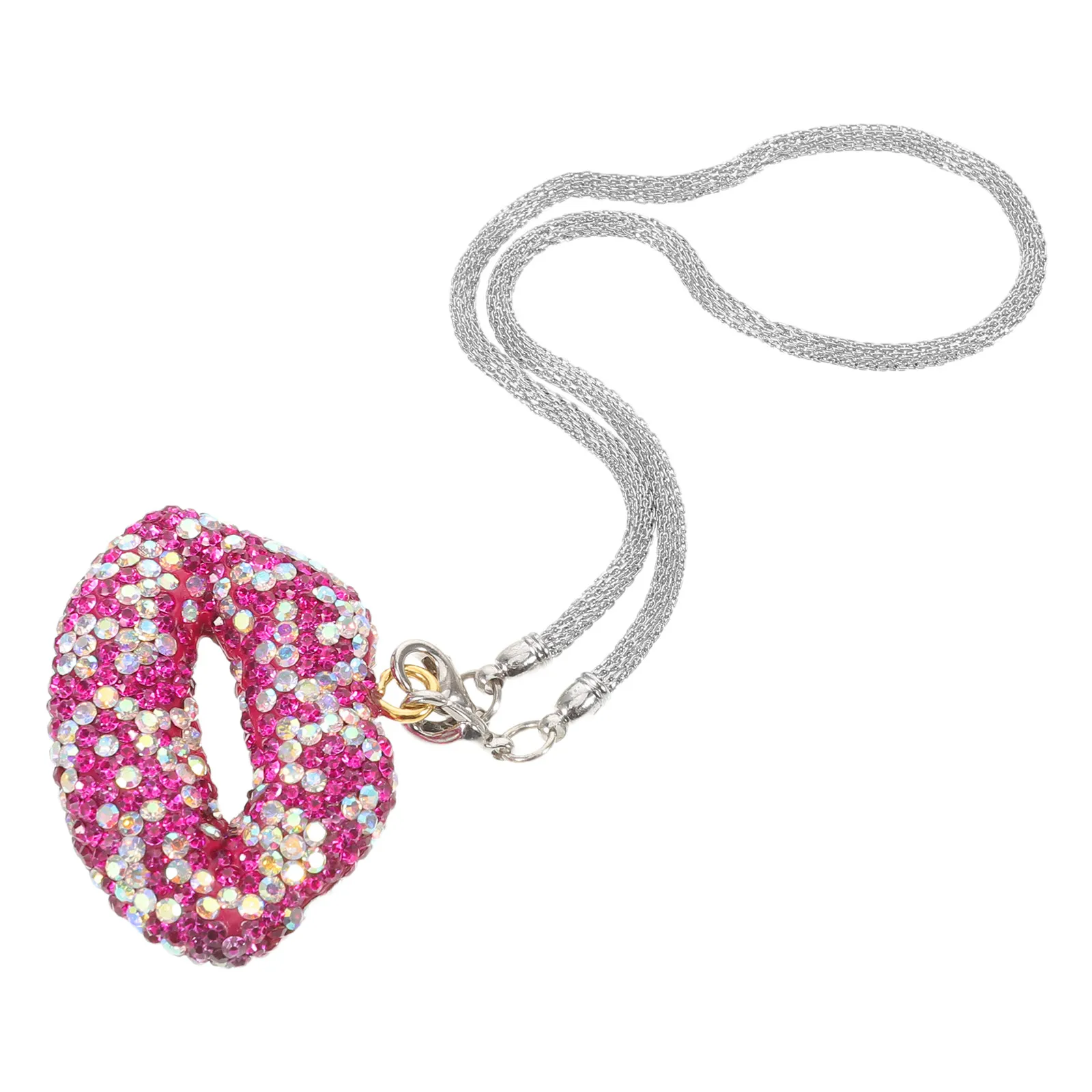 Блестящий автомобильный кулон с красными губами из страз, украшение для салона авто, универсальный аксессуар для подвешивания на зеркало заднего вида, прочный.
Блестящий автомобильный кулон с красными губами из страз, украшение для салона авто, универсальный аксессуар для подвешивания на зеркало заднего вида, прочный.