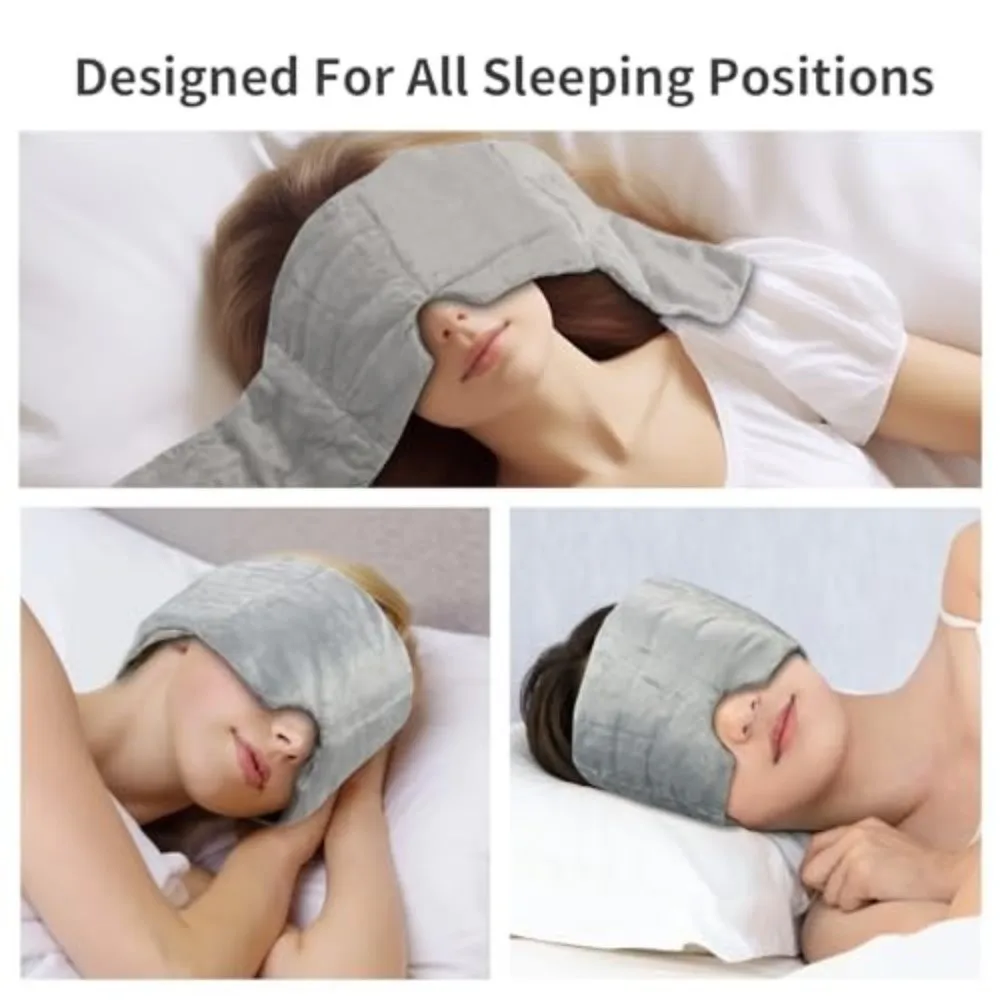 Gift Gentle Pressure Weighted Eye Mask Washable Soft Gravity Sleep Mask Light Blocking Sleep Aid Sleeping Mask Travel
Gift Gentle Pressure Weighted Eye Mask Washable Soft Gravity Sleep Mask Light Blocking Sleep Aid Sleeping Mask Travel
