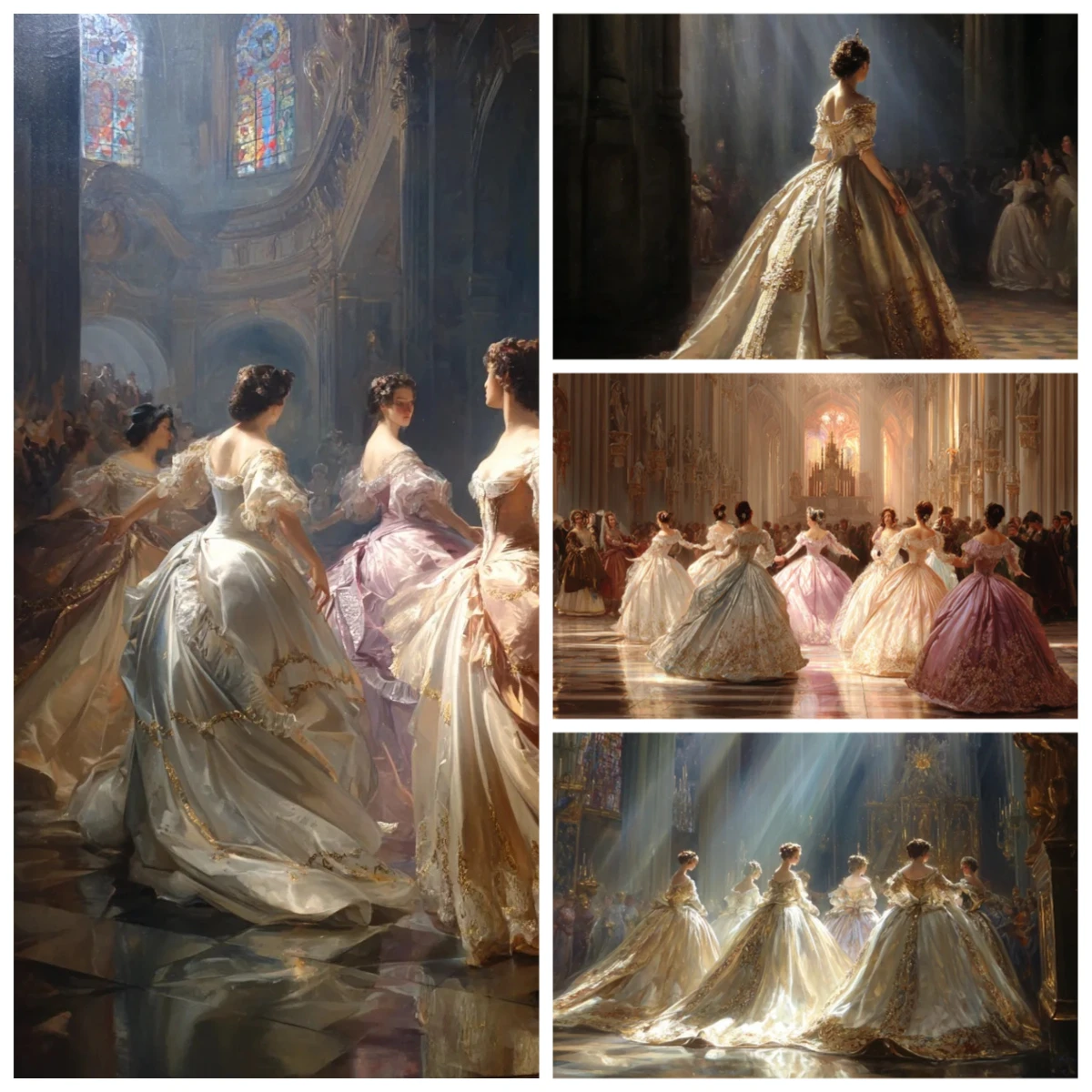 1000PCS Victorian Ballroom Ladies Jigsaw Puzzle, Oil Painting Style Educational Games Colorful Puzzles Gifts Home Decor
1000PCS Victorian Ballroom Ladies Jigsaw Puzzle, Oil Painting Style Educational Games Colorful Puzzles Gifts Home Decor