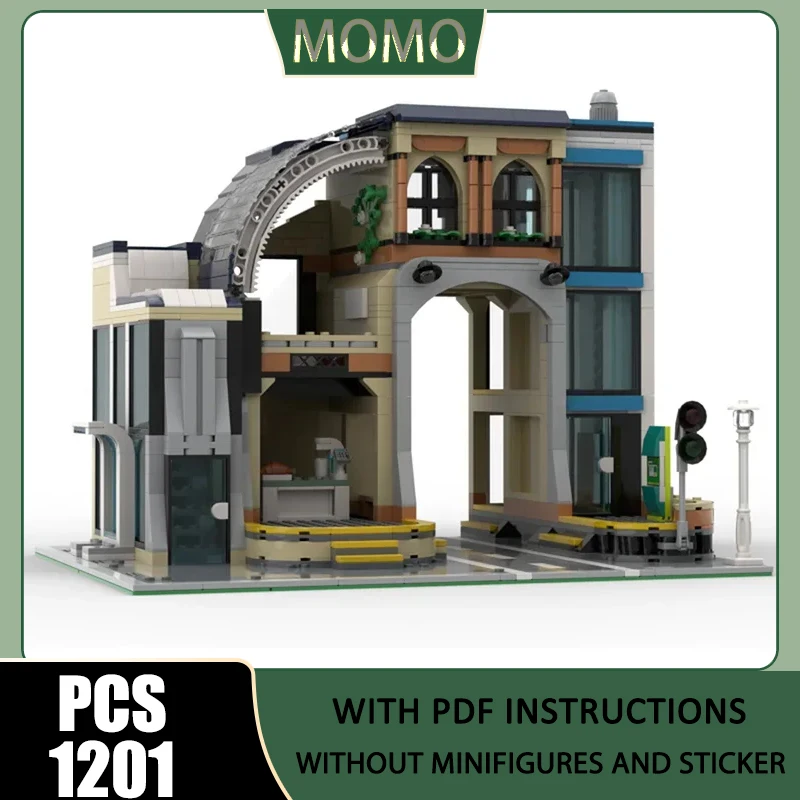 City Street View Moc Building Blocks Modular Transport Depot Bricks Model DIY Assembly Construction Toy Holiday Birthday Gifts
City Street View Moc Building Blocks Modular Transport Depot Bricks Model DIY Assembly Construction Toy Holiday Birthday Gifts