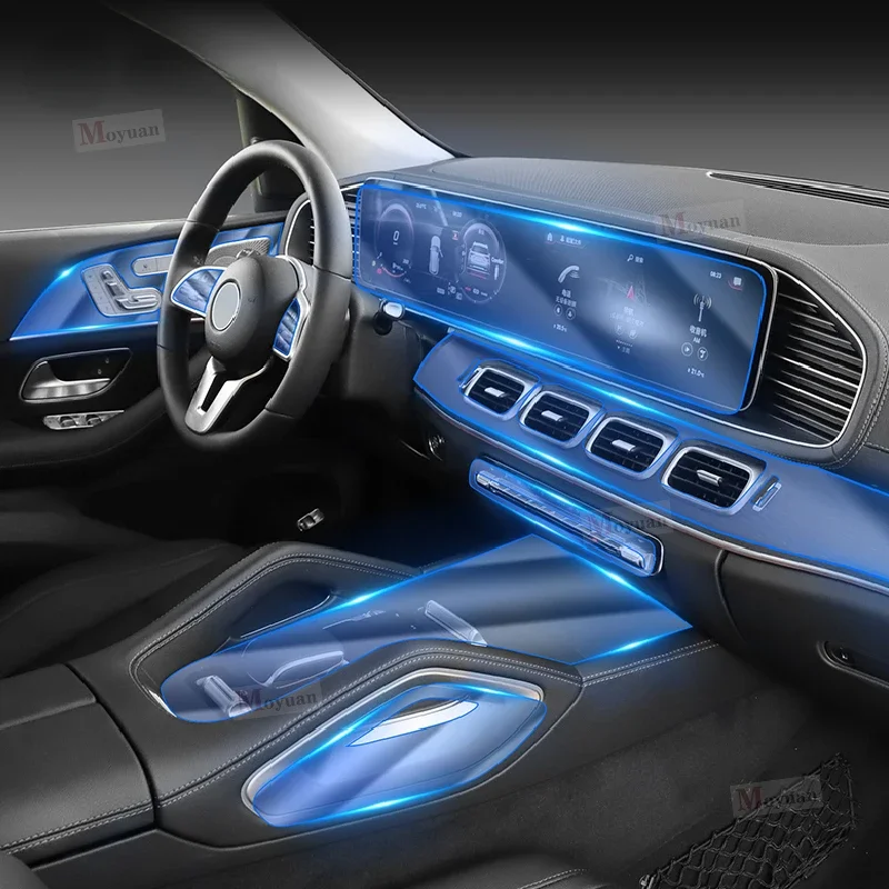 For Mercedes Benz W292 GLE 350 450 2020-2022 Car Interior Center console Transparent TPU Protective film Anti-scratch Accessorie
For Mercedes Benz W292 GLE 350 450 2020-2022 Car Interior Center console Transparent TPU Protective film Anti-scratch Accessorie
