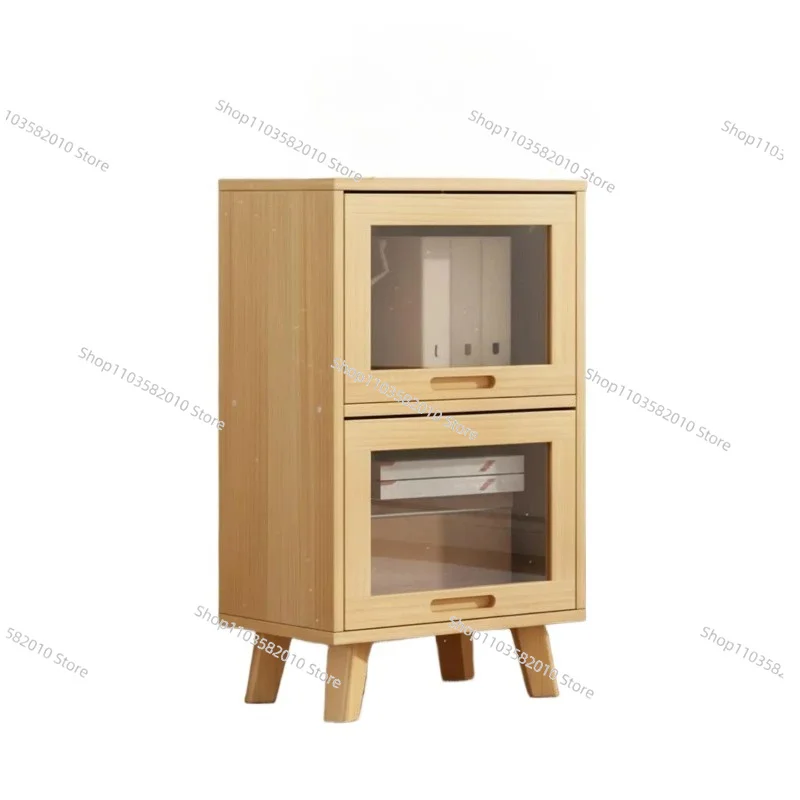 Sturdy Wooden Display Cabinet with Glass Doors, Dustproof Flip-up Storage Shelf for Home & Office
Sturdy Wooden Display Cabinet with Glass Doors, Dustproof Flip-up Storage Shelf for Home & Office