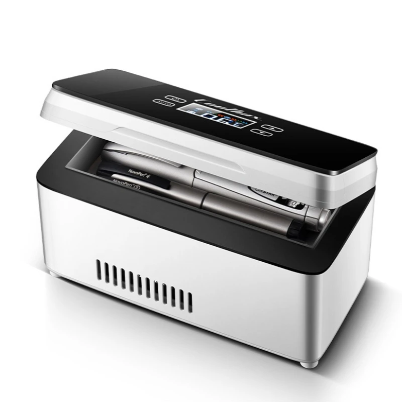 Portable Insulin Cooler Box 10400mAh Mini Refrigerator 0-18 Degrees Constant Temp Drug Incubator Pill Dispenser Travel Fridge
Portable Insulin Cooler Box 10400mAh Mini Refrigerator 0-18 Degrees Constant Temp Drug Incubator Pill Dispenser Travel Fridge