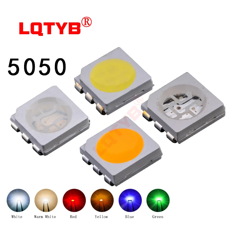 100/500/1000pcs5050smd яркие патч светодиодные Бусины красный зеленый синий белый желтый светоизлучающий диод для ландшафсветильник щения
100/500/1000pcs5050smd яркие патч светодиодные Бусины красный зеленый синий белый желтый светоизлучающий диод для ландшафсветильник щения