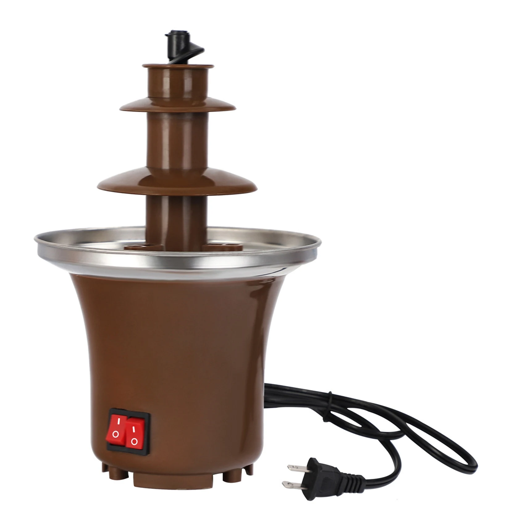 YCOC-Home Chocolate Fountain Automatic Melting Hot Pot Melting Machine With Heating Melting Tower Homemade Chocolate
YCOC-Home Chocolate Fountain Automatic Melting Hot Pot Melting Machine With Heating Melting Tower Homemade Chocolate