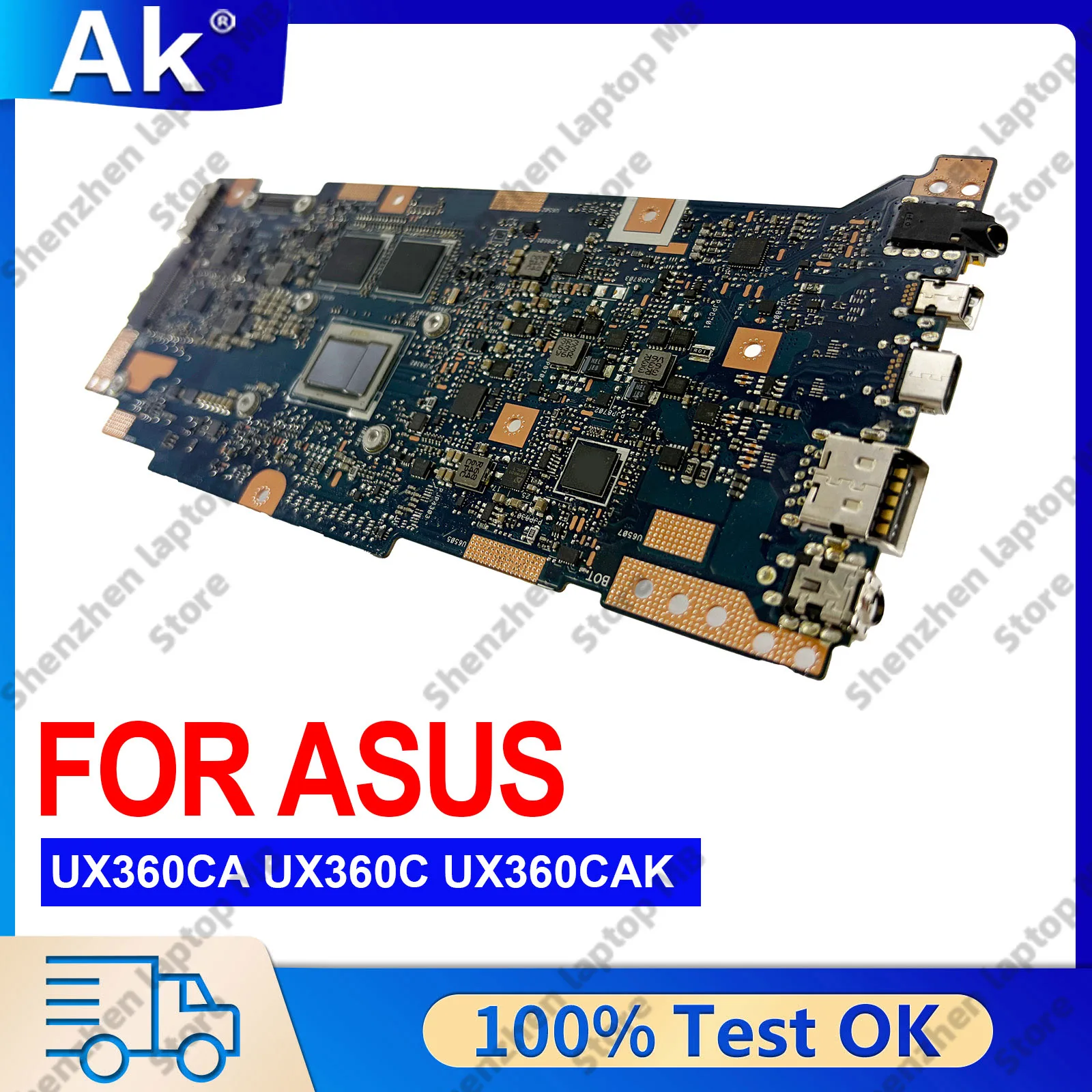 UX360CA Laptop Motherboard For ASUS ZenBook UX360C U306C TP360C UX360CA Notebook Mainboard With i3 i5 i7 CPU 100% tests OK stk
UX360CA Laptop Motherboard For ASUS ZenBook UX360C U306C TP360C UX360CA Notebook Mainboard With i3 i5 i7 CPU 100% tests OK stk