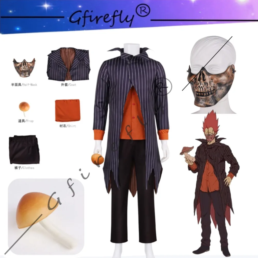 Dorohedoro En Same Style Cosplay Costume Striped Suit Outfit Unisex Halloween Carnival Party Comic Con Role Play Stage Wear
Dorohedoro En Same Style Cosplay Costume Striped Suit Outfit Unisex Halloween Carnival Party Comic Con Role Play Stage Wear