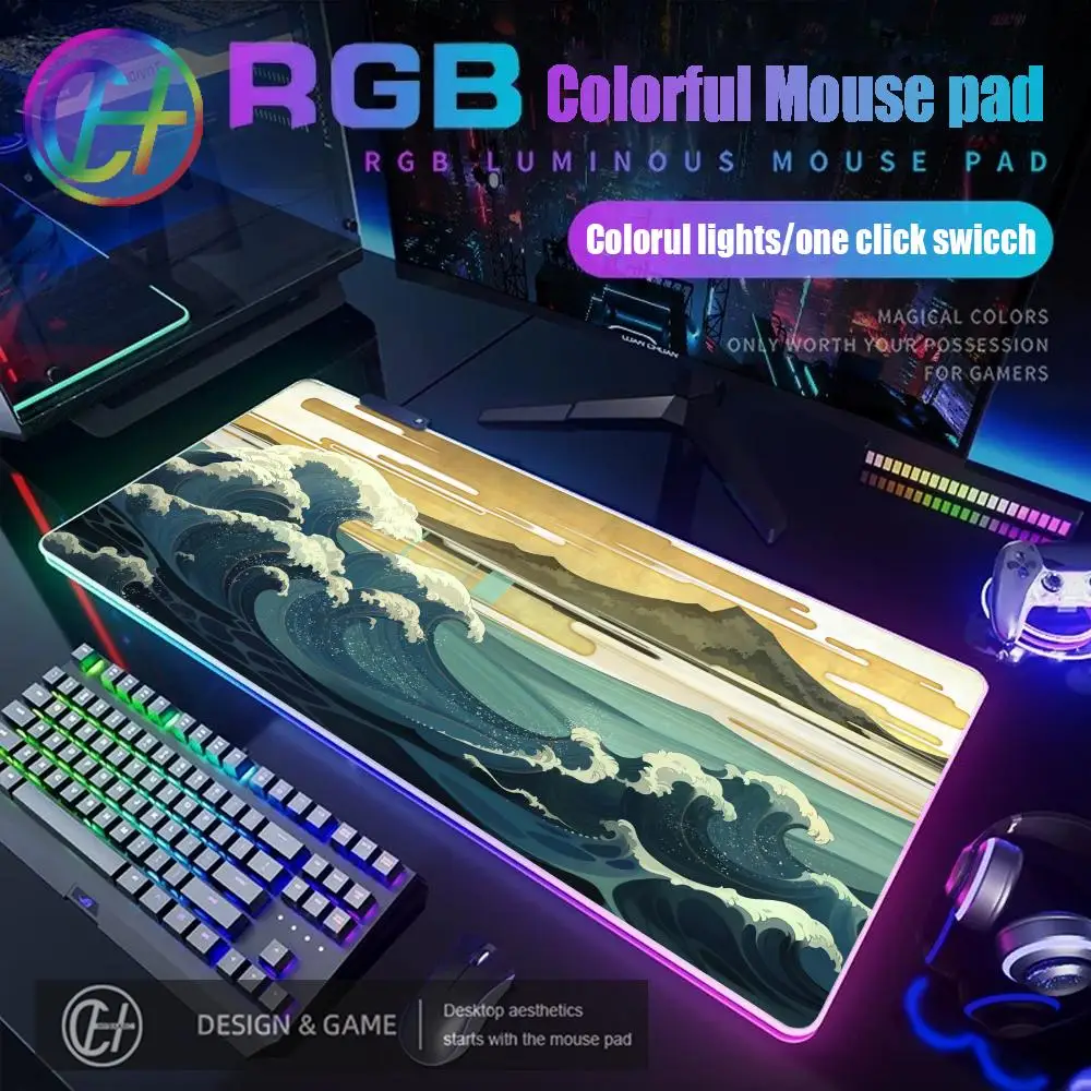 800X400MM HYBXAXC Mouse Pad RGB Gaming Mouse Pad Desk Mat HD Gamer Large LED Light XXL Japanese Great Wave RGB Mouse pad
800X400MM HYBXAXC Mouse Pad RGB Gaming Mouse Pad Desk Mat HD Gamer Large LED Light XXL Japanese Great Wave RGB Mouse pad