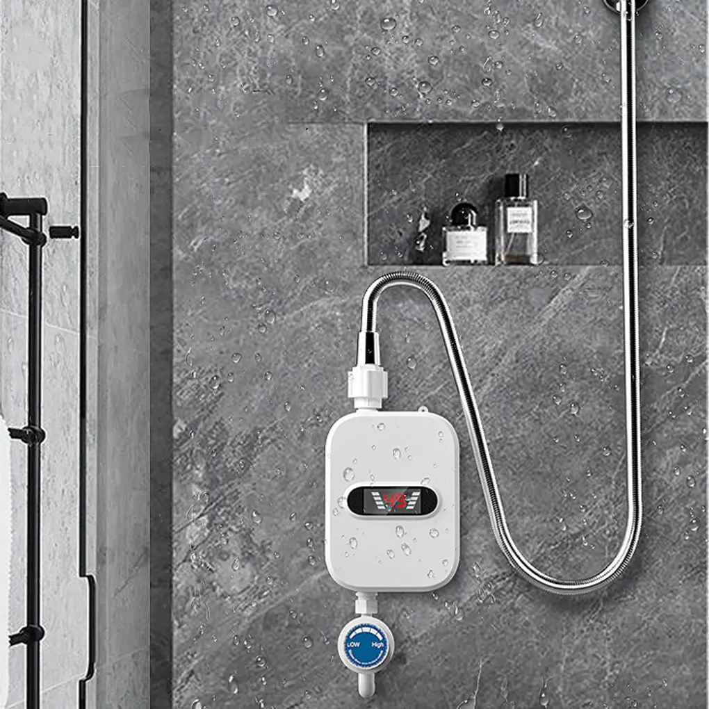 Compact Instant Water Heater Intelligent Digital Display Instant Water Heaters Electric Water Heater white US110V
Compact Instant Water Heater Intelligent Digital Display Instant Water Heaters Electric Water Heater white US110V