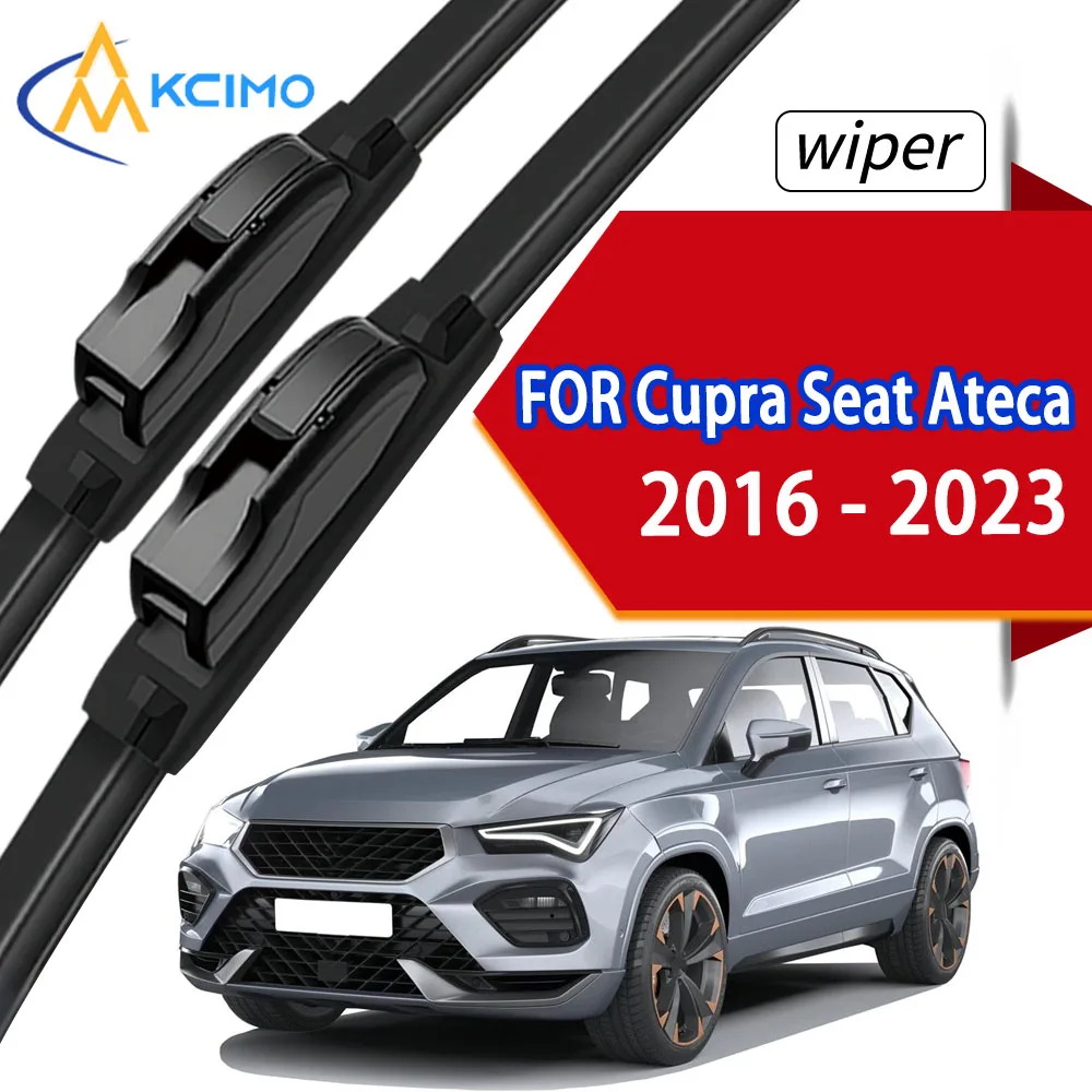 2Pcs Front Wiper Blades For Cupra Seat Ateca 2016 - 2023 e-Power Quality Durable Rubber Windscreen Wipers
2Pcs Front Wiper Blades For Cupra Seat Ateca 2016 - 2023 e-Power Quality Durable Rubber Windscreen Wipers