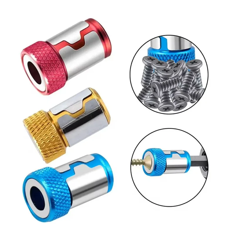 1/4 Universal 6.35mm Magnetic Ring Alloy Magnetic Ring Screwdriver Bits Anti-corrosion Strong Magnetizer Drill Bit Magnetic Ring
1/4 Universal 6.35mm Magnetic Ring Alloy Magnetic Ring Screwdriver Bits Anti-corrosion Strong Magnetizer Drill Bit Magnetic Ring