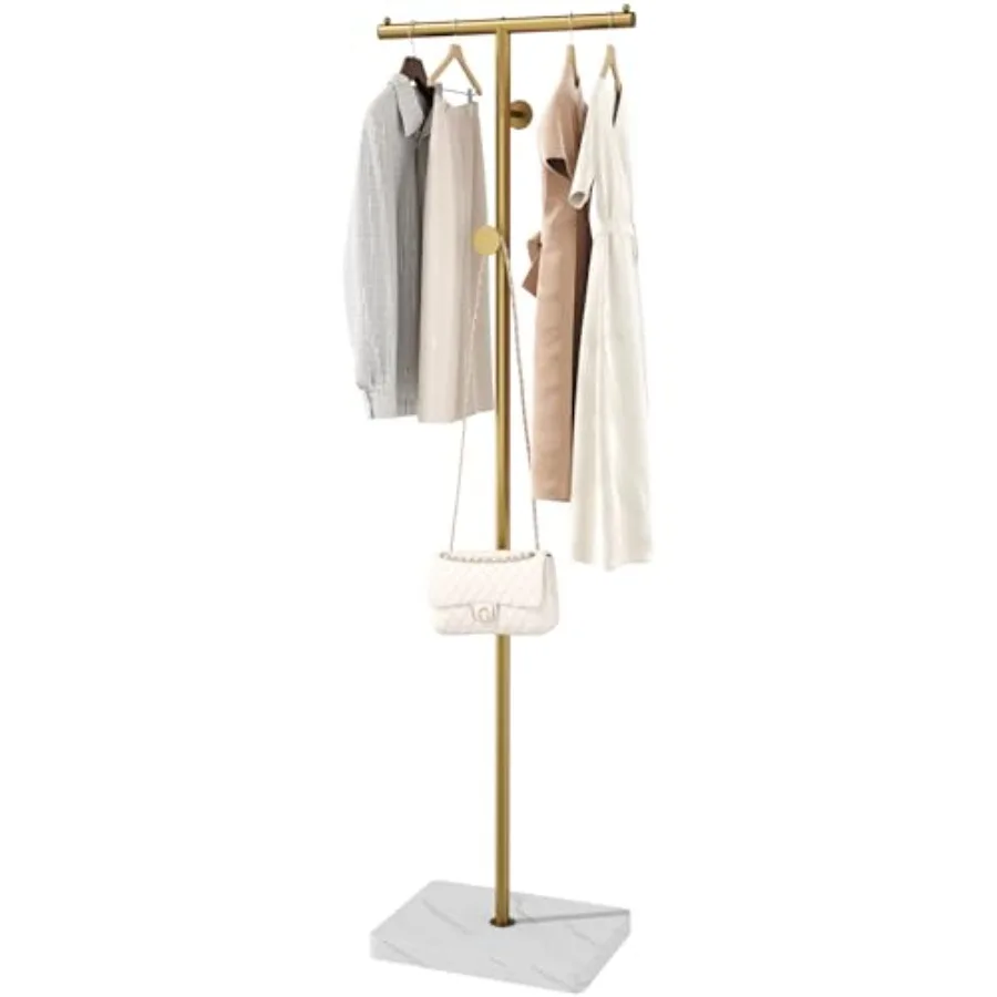 Coat Rack, Freestanding Metal Coat Racks, T-Shape Clothes Hat Stand with 2 Hooks for Closet, Bedroom, Entryway, Living Room
Coat Rack, Freestanding Metal Coat Racks, T-Shape Clothes Hat Stand with 2 Hooks for Closet, Bedroom, Entryway, Living Room