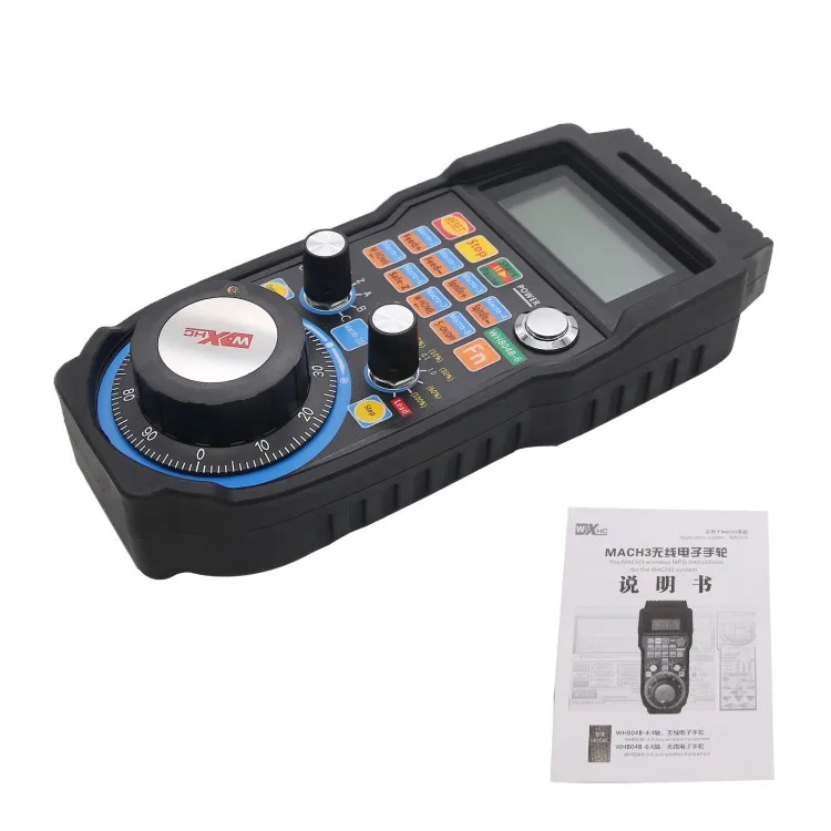 6 Axis XHC Usb Wireless Mach3 Remote MPG Pendent CNC Pendant USB Handwheel WHB04B-6
6 Axis XHC Usb Wireless Mach3 Remote MPG Pendent CNC Pendant USB Handwheel WHB04B-6