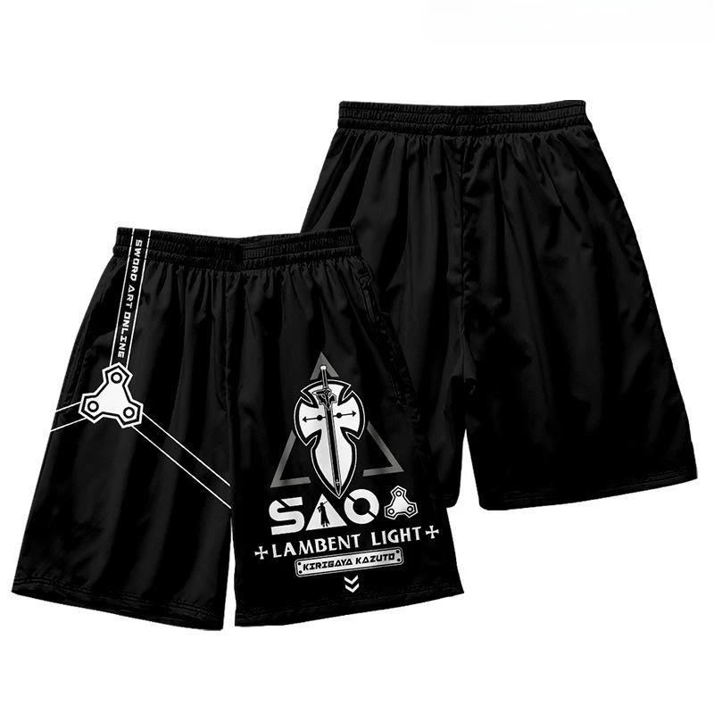 Anime Sword Art Online 3D Print Short Pants Men's Casual Board Shorts Fashion Streetwear Beach Shorts Male Sportswear Trousers
Anime Sword Art Online 3D Print Short Pants Men's Casual Board Shorts Fashion Streetwear Beach Shorts Male Sportswear Trousers