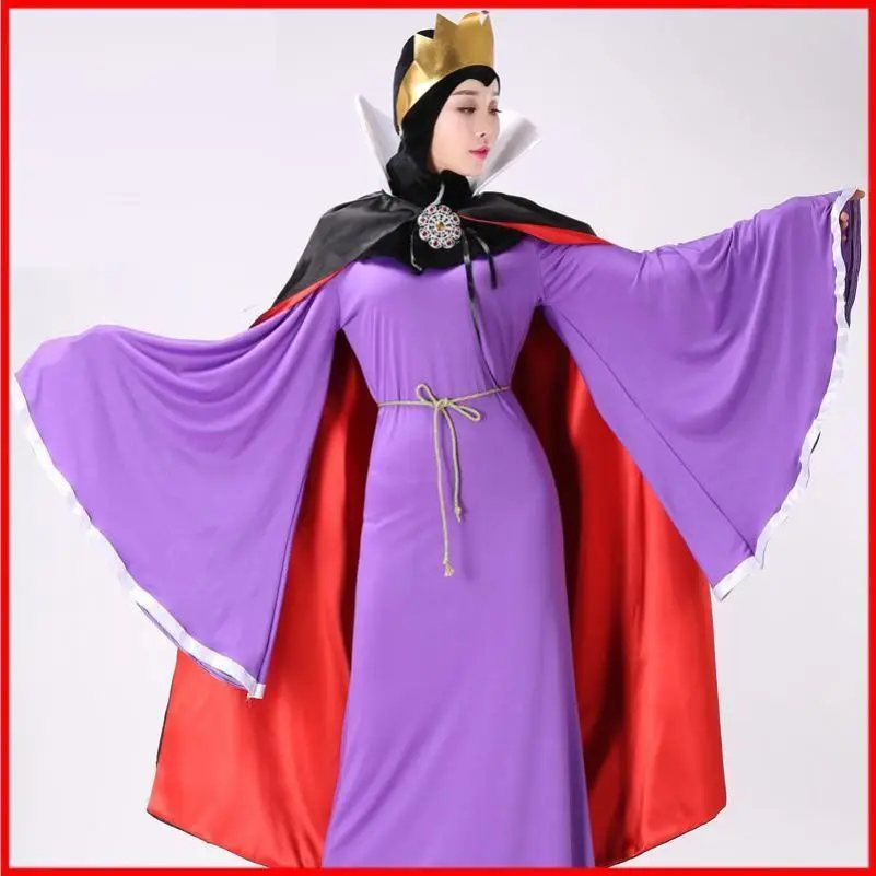 Костюм королевы ведьмы на Хэллоуин, юбка, одежда для выступлений злой мачехи, женская модная свадебная одежда Dr, другой материал 00% 
Костюм королевы ведьмы на Хэллоуин, юбка, одежда для выступлений злой мачехи, женская модная свадебная одежда Dr, другой материал 00%