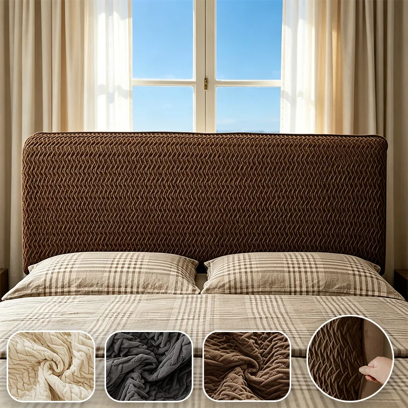 1PC Elastic Full Wrapped Bed Head Cover Solid Color Quilted Geometric Pattern Bed Headboard Protector Soft Warm Home Accessory
1PC Elastic Full Wrapped Bed Head Cover Solid Color Quilted Geometric Pattern Bed Headboard Protector Soft Warm Home Accessory