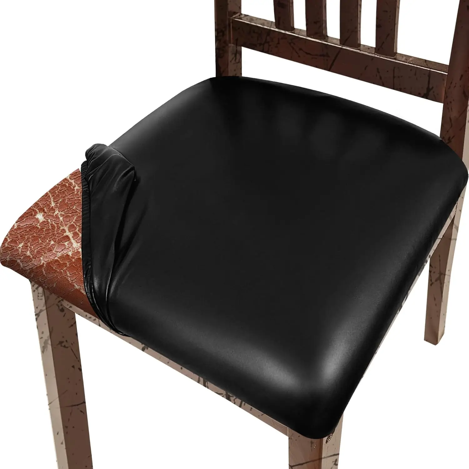 Pu Leather Dining Chair Seat Covers Set Of 8, Waterproof Dining Seat Covers Stretch Chair Covers For Dining Chairs/Kitchen
Pu Leather Dining Chair Seat Covers Set Of 8, Waterproof Dining Seat Covers Stretch Chair Covers For Dining Chairs/Kitchen