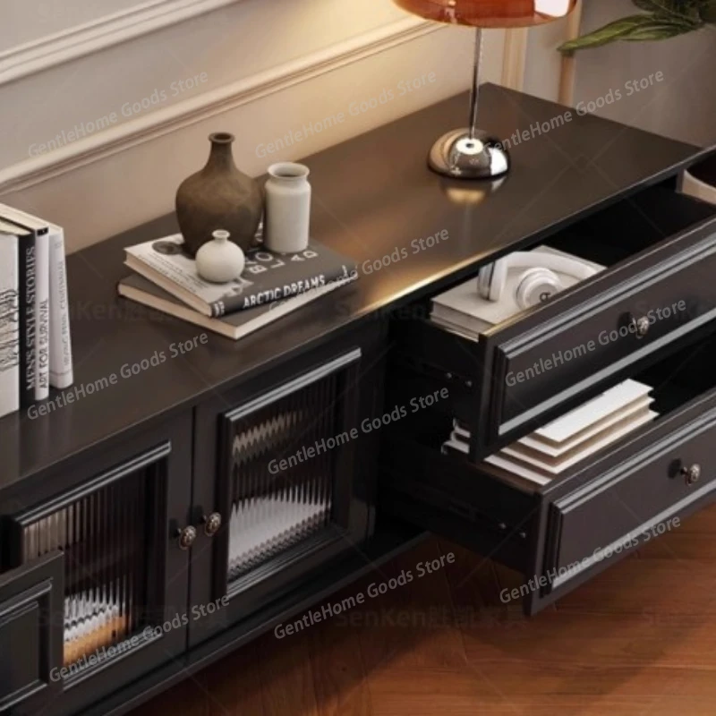 home furniture Solid wood TV stand vintage living room house storage Black American tv cabinet television mesa para television
home furniture Solid wood TV stand vintage living room house storage Black American tv cabinet television mesa para television