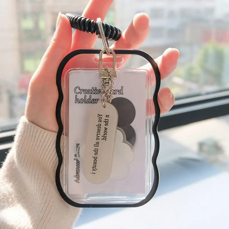 Creative Design Kpop Photocard Holder Transparent Card Holder Keychain Photo Sleeves Bus Card Student Card Case Photo Protector
Creative Design Kpop Photocard Holder Transparent Card Holder Keychain Photo Sleeves Bus Card Student Card Case Photo Protector