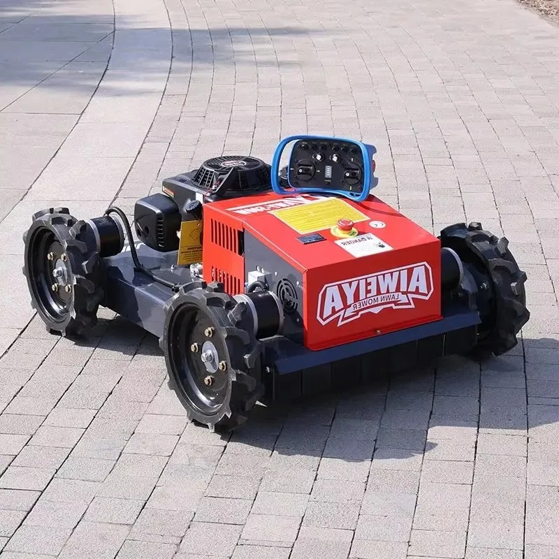 Customized remote control four-wheel garden lawn mower, all terrain climbing lawn weed cleaning machine
Customized remote control four-wheel garden lawn mower, all terrain climbing lawn weed cleaning machine