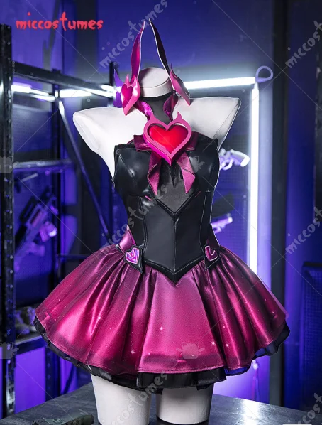 miccostumes Women's Hana Song Nocturna Skin Cosplay Costume Dress with Gloves and Bow Halloween Cosplay Costumes
miccostumes Women's Hana Song Nocturna Skin Cosplay Costume Dress with Gloves and Bow Halloween Cosplay Costumes