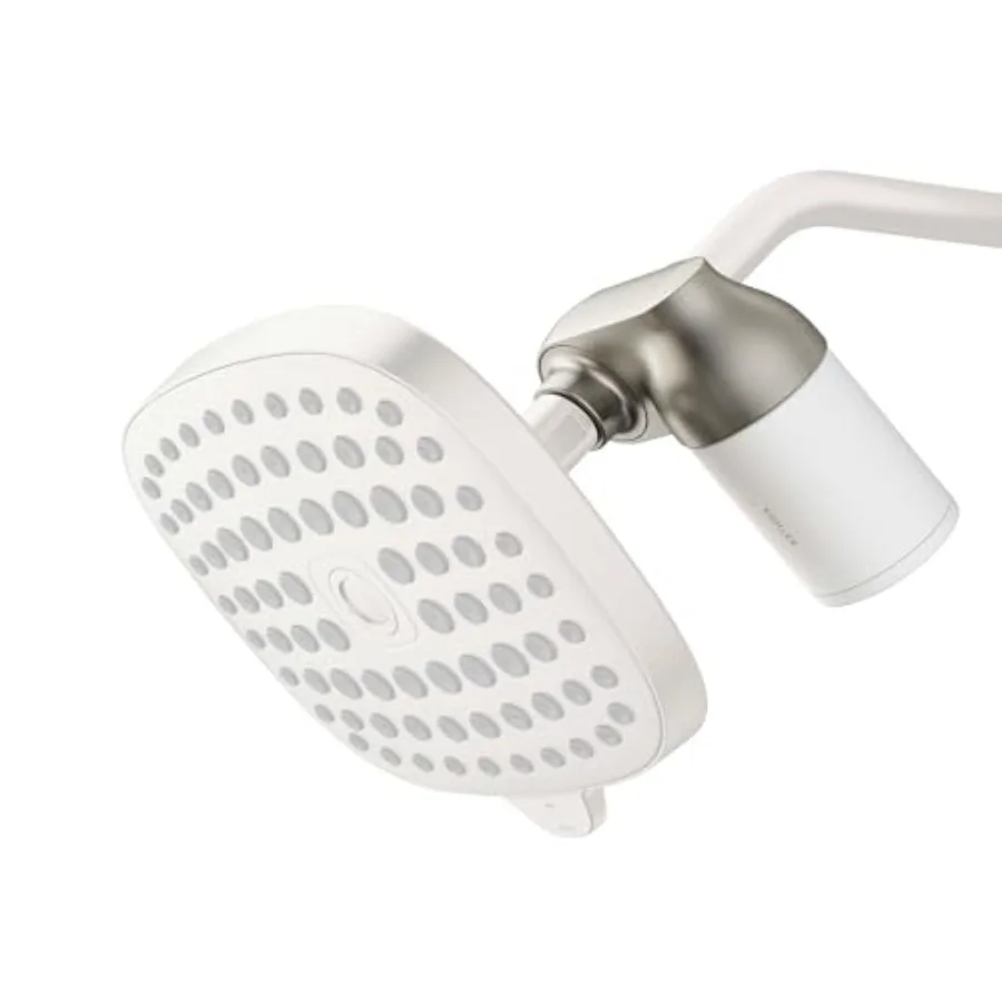 R24612-BN Aquifer Filtered Shower Head Attachment, Filtration System Attaches to Most Existing Shower Heads, Reduces Chlorine,
R24612-BN Aquifer Filtered Shower Head Attachment, Filtration System Attaches to Most Existing Shower Heads, Reduces Chlorine,