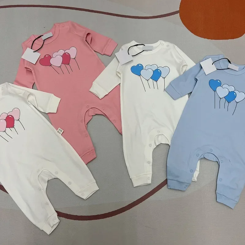 Newborn Baby Boy Girl Rompers Cartoon Balloon Long Sleeve Boys Jumpsuit Infant Clothes Outfits
Newborn Baby Boy Girl Rompers Cartoon Balloon Long Sleeve Boys Jumpsuit Infant Clothes Outfits