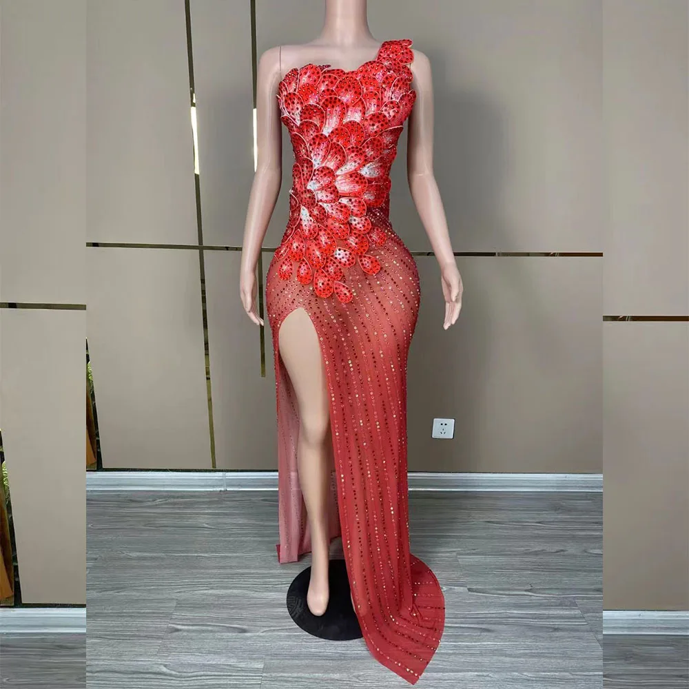 Sexy Red Rhinetones Flowers Sleeveless Dress Birthday Evening Celebrate Costume Dance Birthday Party Evening Photoshoot Dress
Sexy Red Rhinetones Flowers Sleeveless Dress Birthday Evening Celebrate Costume Dance Birthday Party Evening Photoshoot Dress