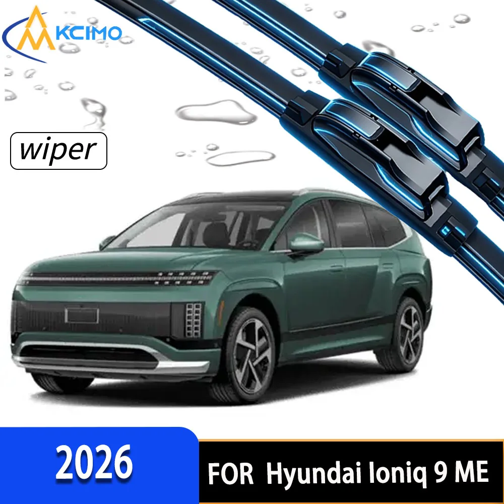 OEM Quality Front Windshield Wiper Blades, Ultra-Durable Rubber, Quiet Streak-Free, Perfect Fit for Hyundai Ioniq 9 ME 2026.
OEM Quality Front Windshield Wiper Blades, Ultra-Durable Rubber, Quiet Streak-Free, Perfect Fit for Hyundai Ioniq 9 ME 2026.