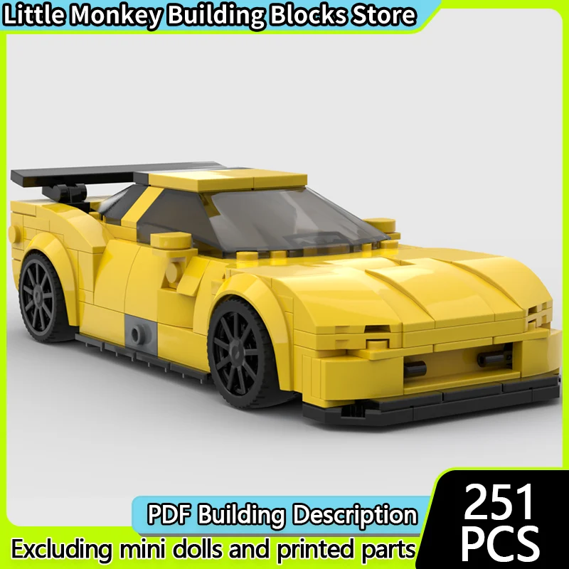 Speed Racing Car Model MOC Building Bricks C6 Yellow Sports Car Modular Technology Gifts Holiday Assemble Children Toys Suit
Speed Racing Car Model MOC Building Bricks C6 Yellow Sports Car Modular Technology Gifts Holiday Assemble Children Toys Suit