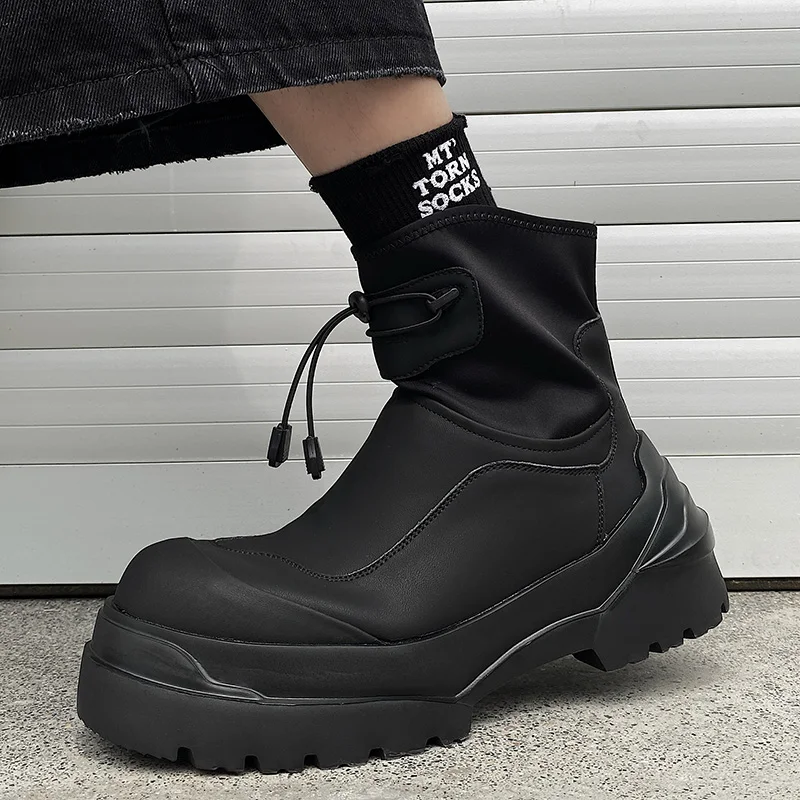 Men Shoes Flats Platform Slip On Leather Casual Ankle Boots Increase Basic Black Vintage Trainers Luxury Outdoor Sneakers Owens
Men Shoes Flats Platform Slip On Leather Casual Ankle Boots Increase Basic Black Vintage Trainers Luxury Outdoor Sneakers Owens