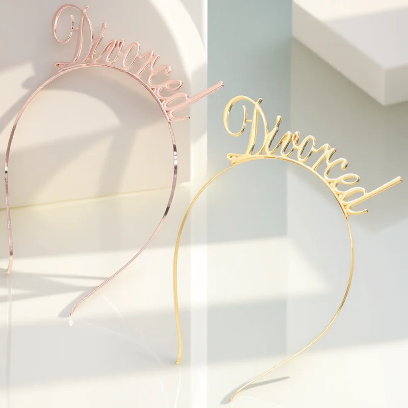 2pcs Alloy Letter Hair Band Divorced Theme Party Decorative Elastic Women Headband Shiny Comfortable Simple Rose
2pcs Alloy Letter Hair Band Divorced Theme Party Decorative Elastic Women Headband Shiny Comfortable Simple Rose