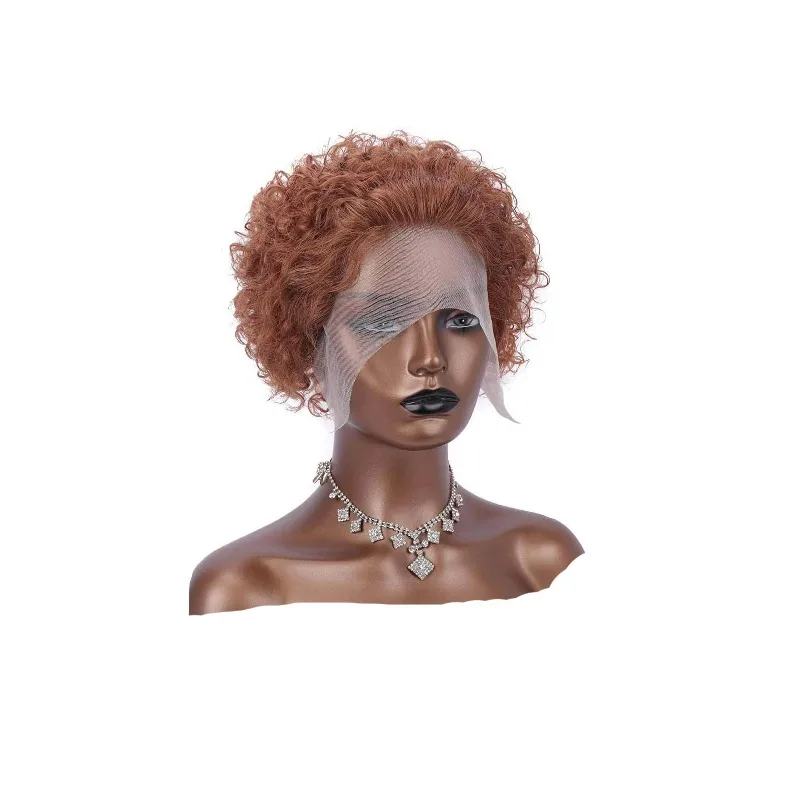 30#13x1Lace Frontal Pixie Cut Jerry Curl4 Inch Human Hair Wig Brazilian Virgin Remy Shedding No Tangle for Black Women Daily Use
30#13x1Lace Frontal Pixie Cut Jerry Curl4 Inch Human Hair Wig Brazilian Virgin Remy Shedding No Tangle for Black Women Daily Use