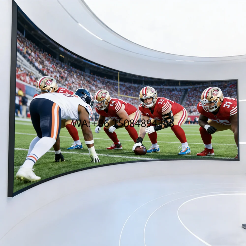 Curved Flexible LED Screen P2.5 Soft Module High Resolution Video Wall for Cylinder & S-Shape Column Wrapping
Curved Flexible LED Screen P2.5 Soft Module High Resolution Video Wall for Cylinder & S-Shape Column Wrapping