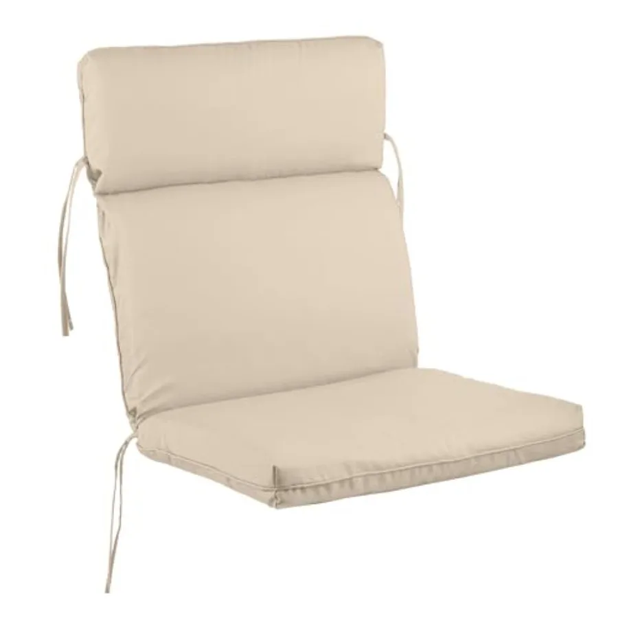 Outdoor Chair Cushion - 45x21.5x3in High Back Outdoor Chair Cushions for Patio Furniture Rocking Adirondack or Dining Seats - W
Outdoor Chair Cushion - 45x21.5x3in High Back Outdoor Chair Cushions for Patio Furniture Rocking Adirondack or Dining Seats - W