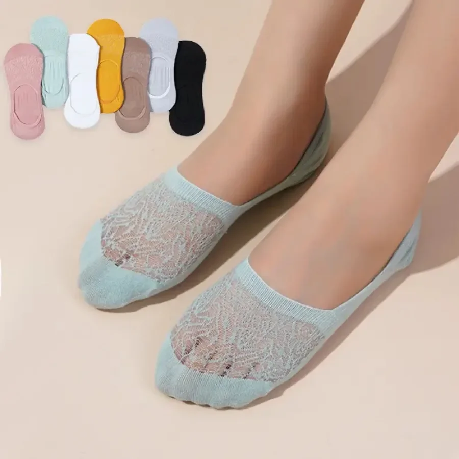 15 Pairs of Mixed Color Lace Invisible Socks, Thin Knit Fabric, Suitable for Casual and Formal Multiple Scenes, Elegant Style
15 Pairs of Mixed Color Lace Invisible Socks, Thin Knit Fabric, Suitable for Casual and Formal Multiple Scenes, Elegant Style