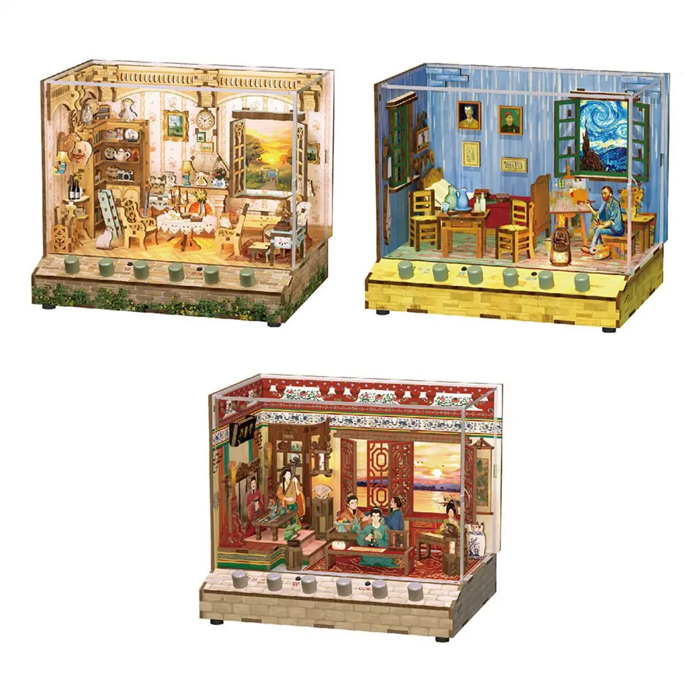 Diy Wooden Doll Houses Garden Time Casa Miniature Building Kits With Music Sound Usb Power Dollhouse For Girls Birthday Gifts
Diy Wooden Doll Houses Garden Time Casa Miniature Building Kits With Music Sound Usb Power Dollhouse For Girls Birthday Gifts